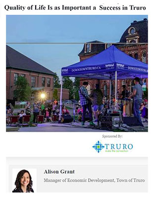 Quality of Life Is as Important a Success in Truro